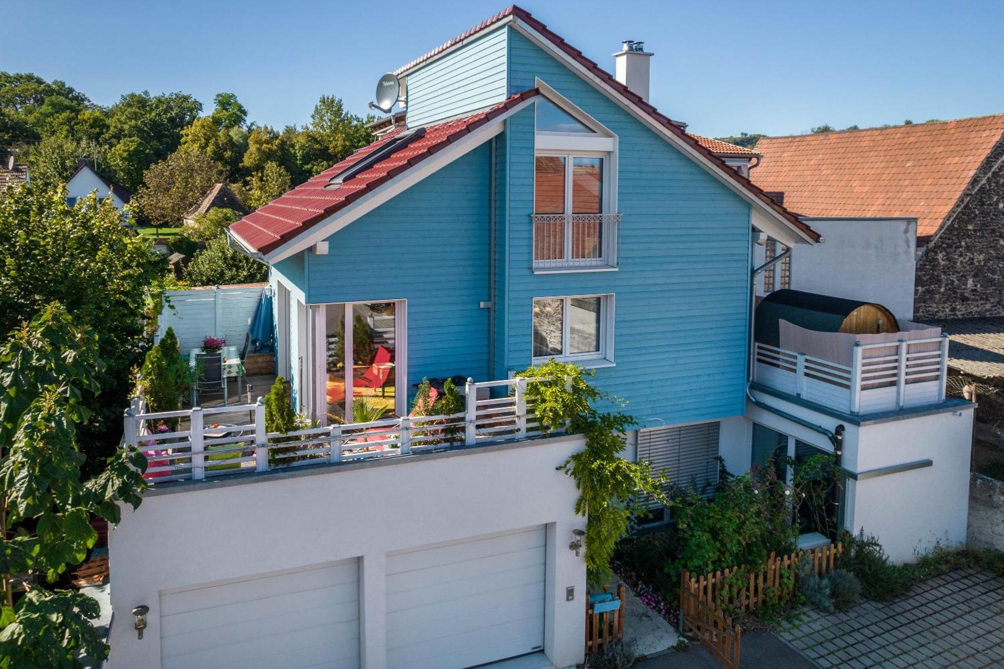 זסבאך אם קייזרשטוהל Haus Himmelblick Mit Privater Sauna מראה חיצוני תמונה