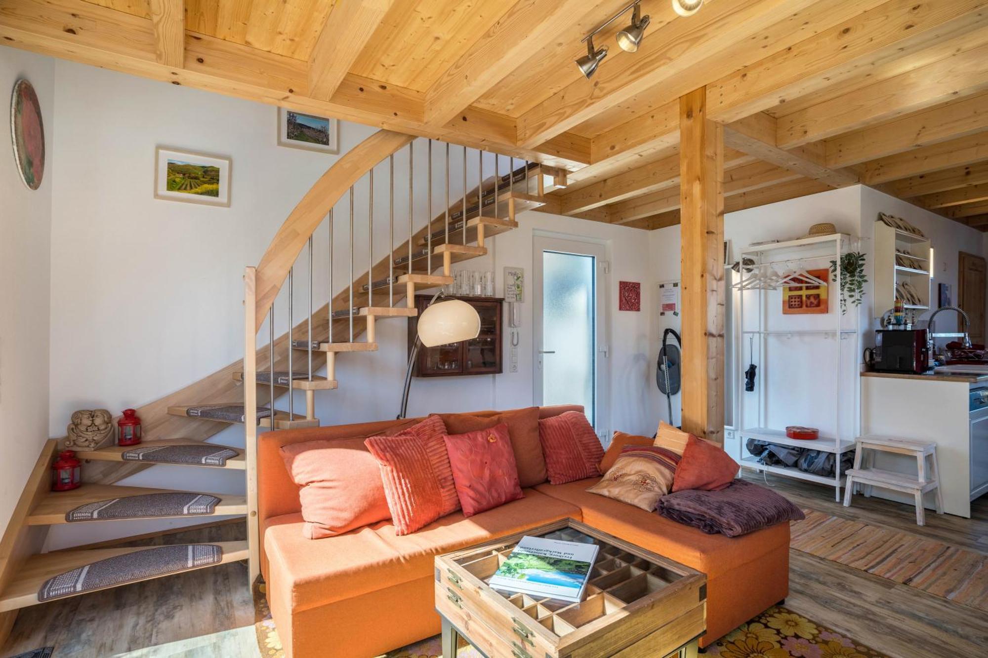 זסבאך אם קייזרשטוהל Haus Himmelblick Mit Privater Sauna מראה חיצוני תמונה